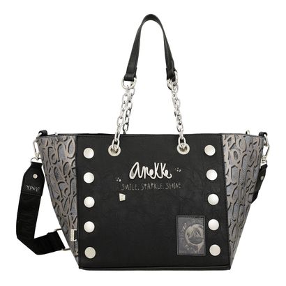 Anekke Core Crust Tote Bag XL Black