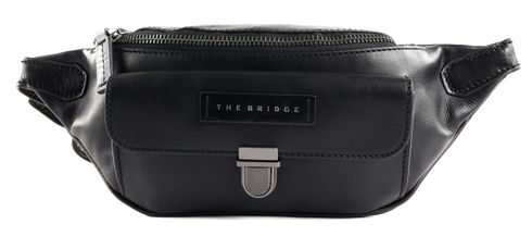 THE BRIDGE Filippo Waist Pouch Nero Abb. Rutenio Scuro