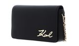 KARL LAGERFELD K / Signature Shoulder Pouch Black KARL LAGERFELD K / Signature Shoulder Pouch Black