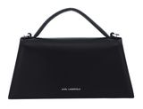 KARL LAGERFELD K / Signature Slim Crossbody Bag Black / Nickel KARL LAGERFELD K / Signature Slim Crossbody Bag Black / Nickel