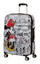 American Tourister Wavebreaker Disney Spinner 67 / 24 TSA Disney FL Minnie Comics White
