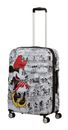 American Tourister Wavebreaker Disney Spinner 67 / 24 TSA Disney FL Minnie Comics White