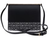 DKNY Mona Flap Crossbody Bag BK Logo - BK DKNY Mona Flap Crossbody Bag BK Logo - BK