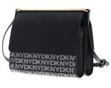 DKNY Mona Flap Crossbody Bag BK Logo - BK DKNY Mona Flap Crossbody Bag BK Logo - BK