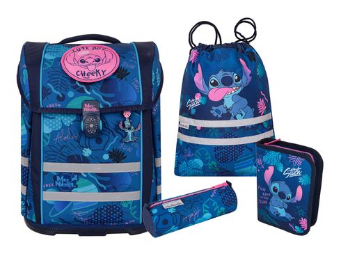 McNeill Ergo Perfecto Disney Schoolbag Set 5-teilig Stitch