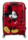 American Tourister Wavebreaker Disney Spinner 77 / 28 Disney Trolley Mickey Comics Red