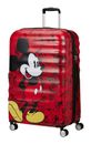 American Tourister Wavebreaker Disney Spinner 77 / 28 Disney Trolley Mickey Comics Red