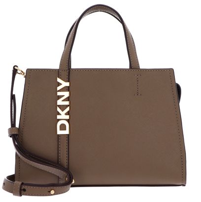 DKNY Avril Satchel Bag Shitake