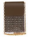 DKNY Mona Phone Crossbody Bag Chino / Shitake DKNY Mona Phone Crossbody Bag Chino / Shitake