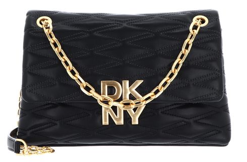 DKNY Minna Shoulder Bag Blk / Gold