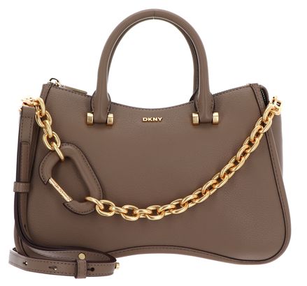 DKNY Adria Satchel Shitake