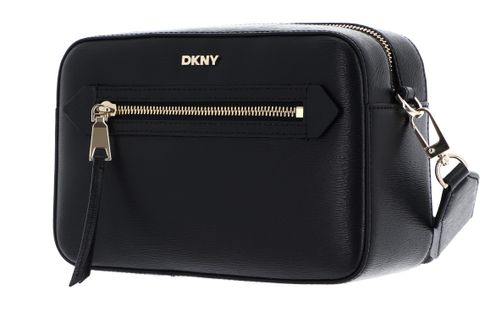 DKNY Women's Handbags Camera Bag, Black/Silver, One Size