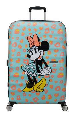 American Tourister Wavebreaker Disney Spinner 77 / 28 Disney Trolley Minnie Pastel Dots