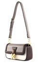 KARL LAGERFELD Belle De Jour Shoulder Bag Ash Grey / Dark Chocolate KARL LAGERFELD Belle De Jour Shoulder Bag Ash Grey / Dark Chocolate