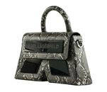 KARL LAGERFELD Belle De Jour Handbag Python / Black