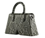 KARL LAGERFELD Belle De Jour Handbag Python / Black