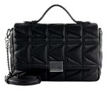 KARL LAGERFELD K / Kuilt Top Handle Crossbody Bag Black / Nickel KARL LAGERFELD K / Kuilt Top Handle Crossbody Bag Black / Nickel