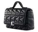 KARL LAGERFELD K / Kuilt Top Handle Crossbody Bag Black / Nickel KARL LAGERFELD K / Kuilt Top Handle Crossbody Bag Black / Nickel