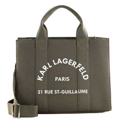 KARL LAGERFELD RSG Square Tote Bag M Ash Grey