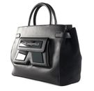KARL LAGERFELD Belle De Jour Top Handle Tote Black KARL LAGERFELD Belle De Jour Top Handle Tote Black