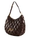 KARL LAGERFELD Belle De Jour Hobo Dark Chocolate KARL LAGERFELD Belle De Jour Hobo Dark Chocolate