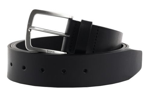 BOSS Jor-V-Plus Sz40 Leather Belt W130 Black