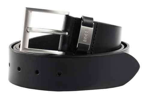 BOSS Connio-Plus Sz40 Leather Belt W150 Black