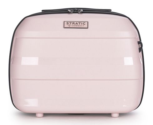 Stratic Straw + Beauty Case Rose