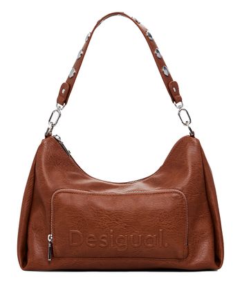 Desigual Half Logo Mayari Maxi Handbag Leather West