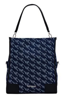 Desigual Arco Loverty Hand Bag Denim Dark Blue