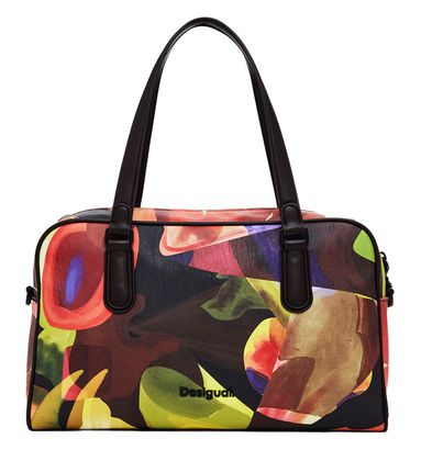 Desigual Camo Lacroix Crossbody Bag Dark Kaki