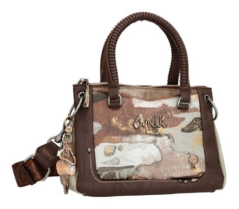 Anekke アネッケ レディースショルダーバッグ ベージュ 28867-18 Wings medium bag
