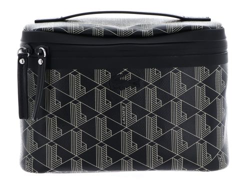 LACOSTE Vanity Bag S Mono Noir Beige