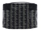 LACOSTE Vanity Bag S Mono Noir Beige LACOSTE Vanity Bag S Mono Noir Beige