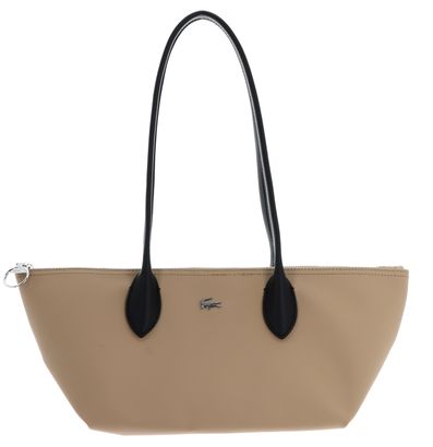 LACOSTE Athena Shopping Bag S Eco Sand Noir