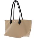 LACOSTE Athena Shopping Bag Eco Sand Noir LACOSTE Athena Shopping Bag Eco Sand Noir