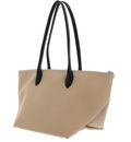 LACOSTE Athena Shopping Bag Eco Sand Noir LACOSTE Athena Shopping Bag Eco Sand Noir