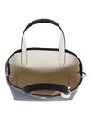 LACOSTE Anna Vertical Shopping Bag Noir Farine