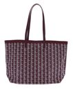 LACOSTE Zel Shopping Bag Mono Expresso Farine