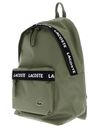 LACOSTE Neocroc Logo-Backpack Tape Kaki LACOSTE Neocroc Logo-Backpack Tape Kaki