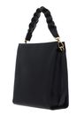 COCCINELLE Boheme Grana Double Handbag Double Grainy Leather Noir / Cuir