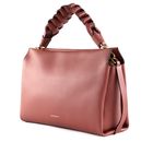 COCCINELLE Boheme Grana Double Hand Bag Brandy / Gren. Red