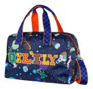 Oilily Aloha Sports Bag Blue Print