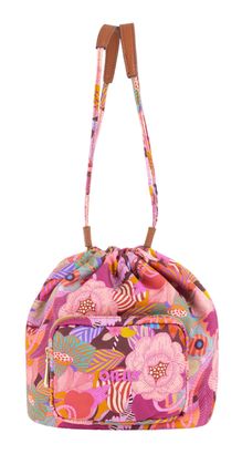 Oilily Bowie Drawstring Handbag Decadent Chocolate