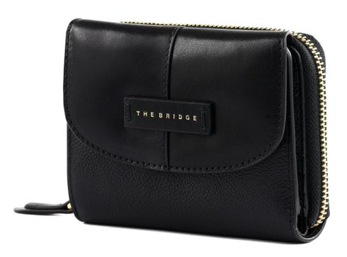 THE BRIDGE Elisabetta Ladie's Wallet Nero abb. ORO