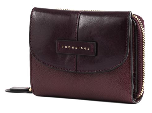 THE BRIDGE Elisabetta Ladie's Wallet Grape abb. Oro