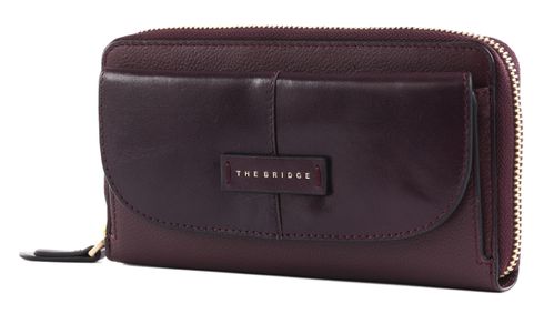 THE BRIDGE Elisabetta Ladie's Wallet Grape abb. Oro