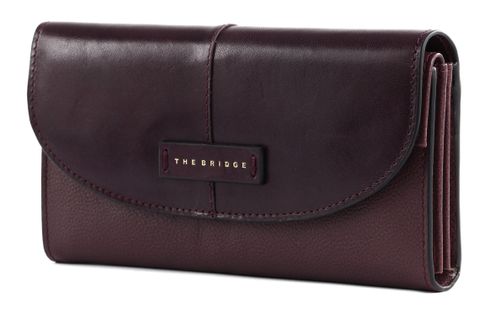 THE BRIDGE Elisabetta Ladie's Wallet Grape abb. Oro