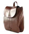 THE BRIDGE Elisabetta Backpack Marrone 14 / Oro THE BRIDGE Elisabetta Backpack Marrone 14 / Oro