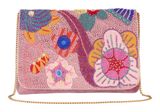 Oilily Steve Shoulder Bag Embroidery Lilas Oilily Steve Shoulder Bag Embroidery Lilas